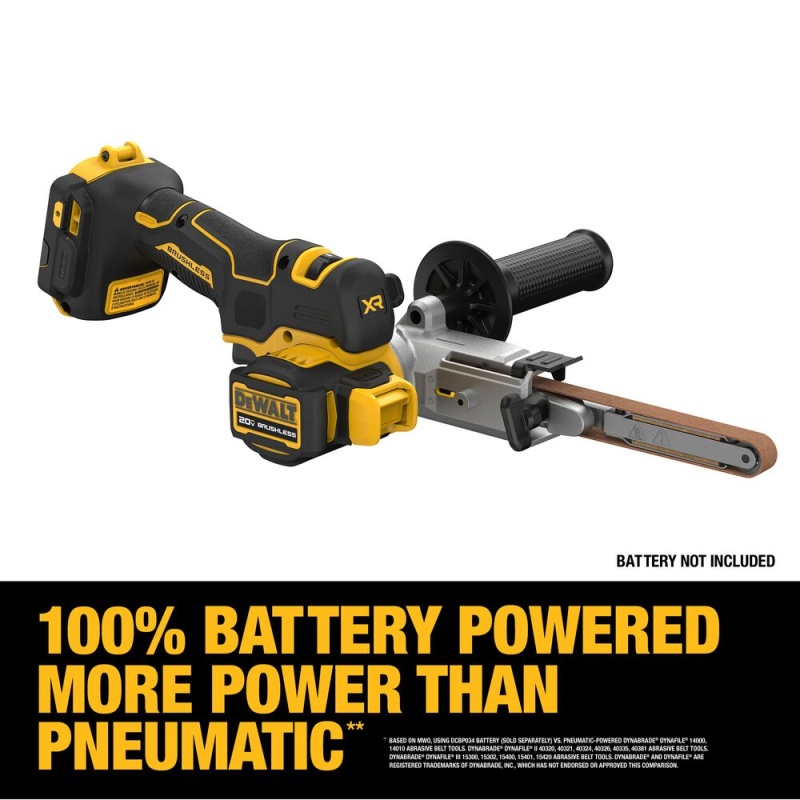 DeWALT DCM200B 20V MAX XR 18" Brushless Cordless Li-Ion Bandfile - Bare Tool - Image 7