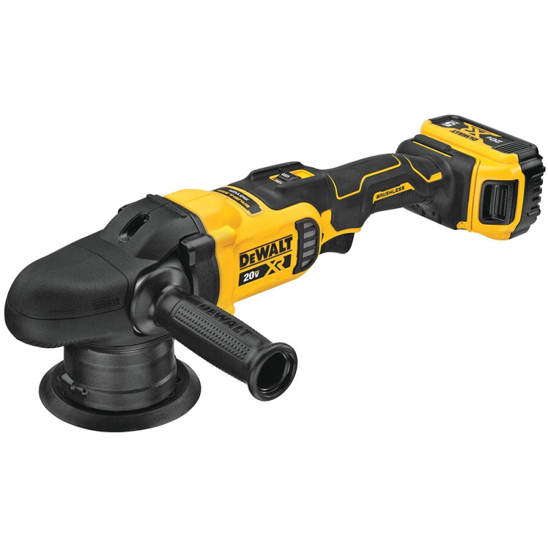 DeWALT DCM848P2 20V MAX XR 5" Brushless Cordless Random Orbit Polisher Kit