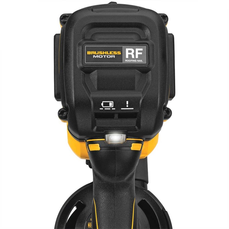 DeWALT DCN45RND1 20V 15 Degrees Lithium-Ion Cordless Coil Roofing Nailer Kit - Image 9