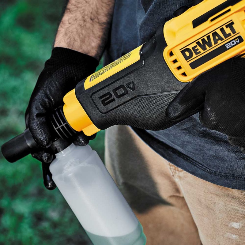 DeWALT DCPW550P1 20V MAX 550 PSI Cordless Versatile Portable Power Cleaner Kit - Image 11