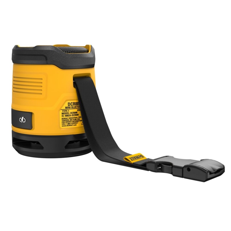 DeWALT DCR008 Rechargeable Mini Bluetooth Speaker - Image 5