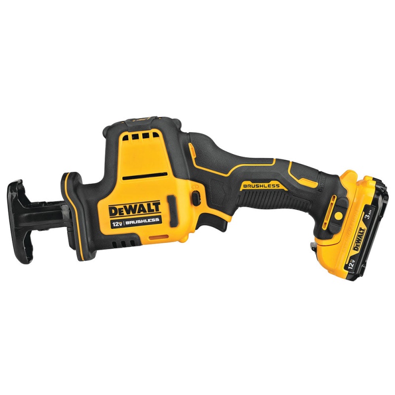 DeWALT DCS312G1 12V MAX XTREME Brushless One-Hand Cordless Reciprocating Saw Kit - Image 2