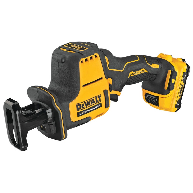 DeWALT DCS312G1 12V MAX XTREME Brushless One-Hand Cordless Reciprocating Saw Kit - Image 3