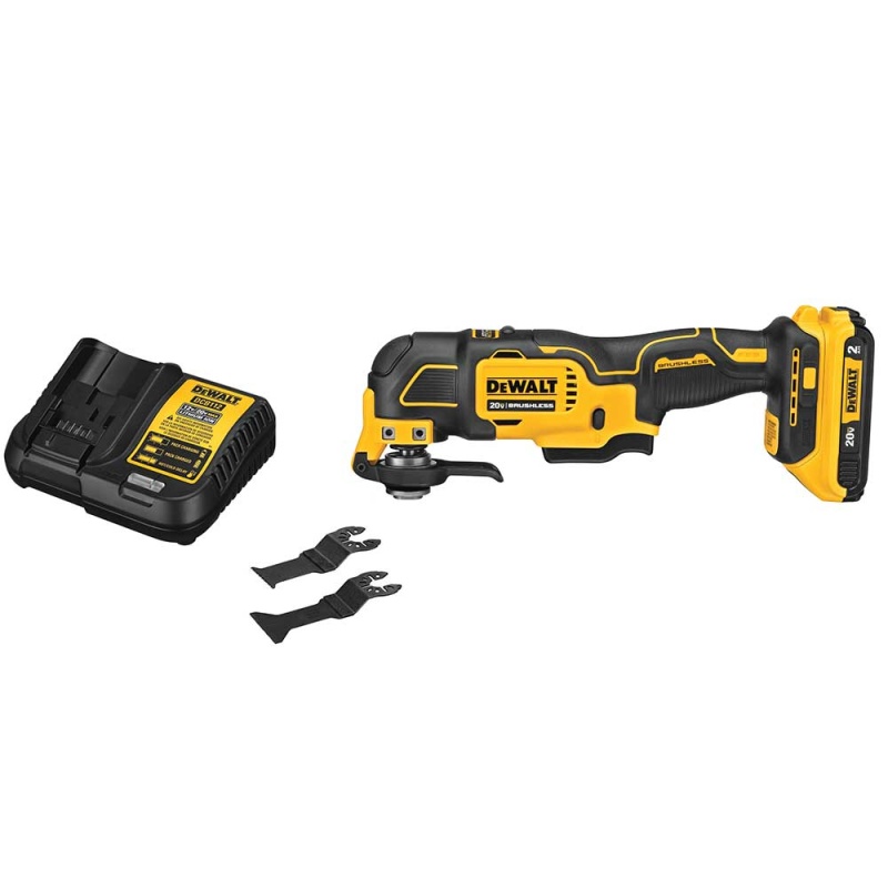 DeWALT DCS354D1 20V MAX XR ATOMIC Brushless Cordless Oscillating Multi Tool Kit