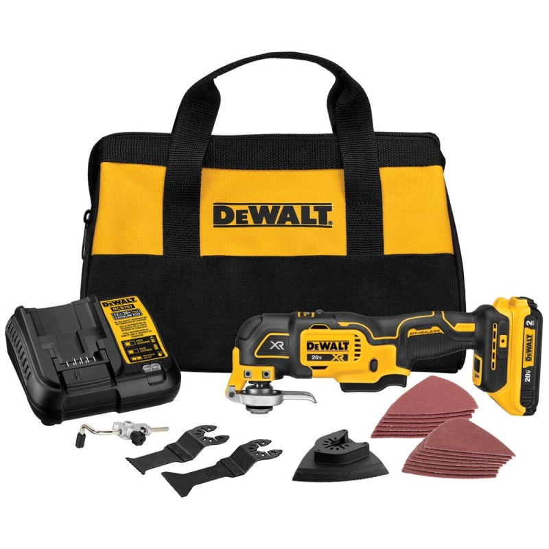 DeWALT DCS356SD1 20V MAX XR Brushless Cordless Oscillating Multi Tool Kit