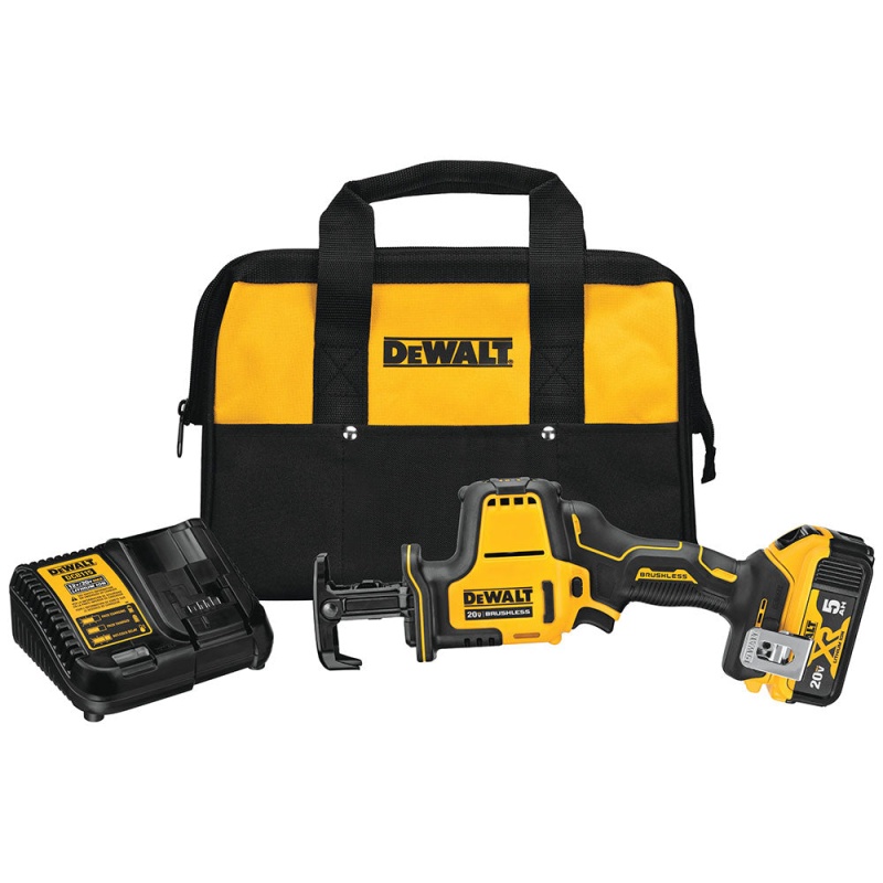 DeWALT DCS369P1 20V MAX Compact Cordless Li-Ion Reciprocating Saw ATOMIC Kit