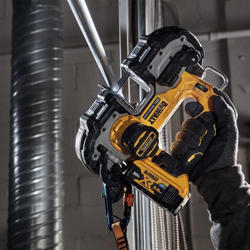 DeWALT DCS377Q1 1-3/4" 20V ATOMIC MAX Brushless Cordless Compact Bandsaw Kit - Image 10