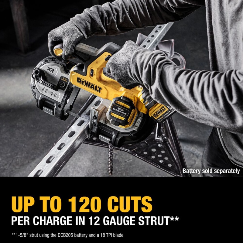 DeWALT DCS378B 20V MAX XR Brushless Cordless Mid-sized Band Saw - Bare Tool - Image 4