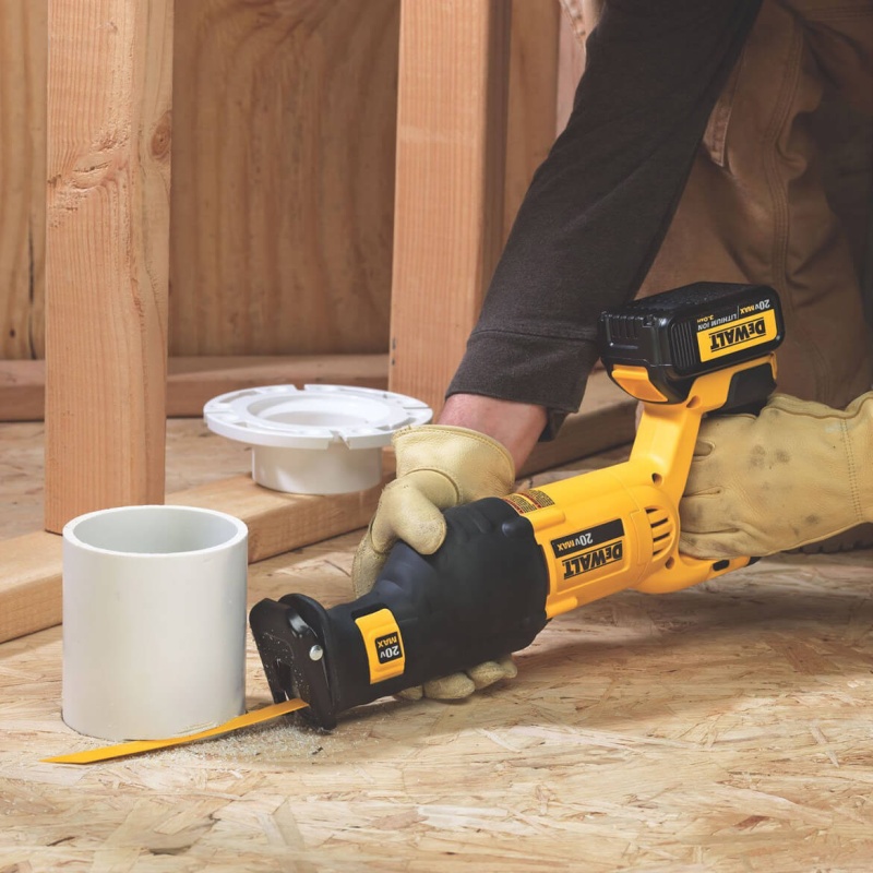 DeWALT DCS380B 20V MAX 1-1/4" Lithium-Ion Cordless Reciprocating Saw - Bare Tool - Image 4