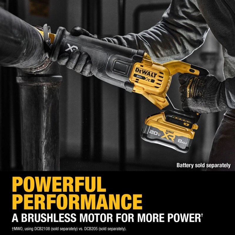 DeWalt DCS384B 20V XR Cordless Li-Ion Reciprocating Saw - Bare Tool - Image 4