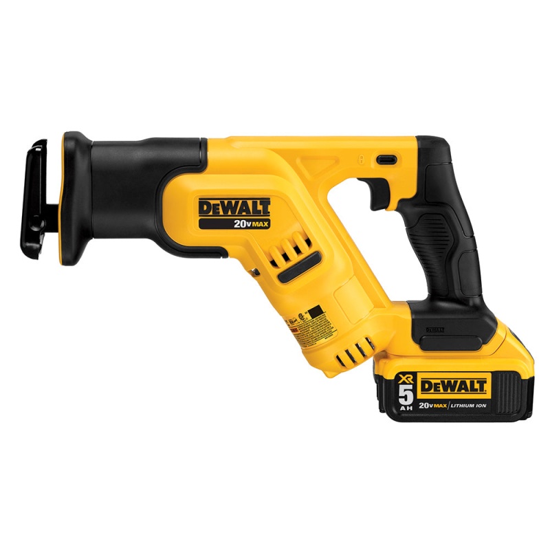 DeWALT 20V MAX* COMPACT Reciprocating Saw Kit (5.0Ah) - DCS387P1 - Image 8