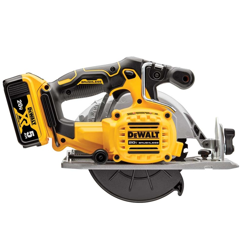 DeWALT DCS565P1 20V MAX 6-1/2" Brushless Cordless Li-Ion Circular Saw Kit - Image 3