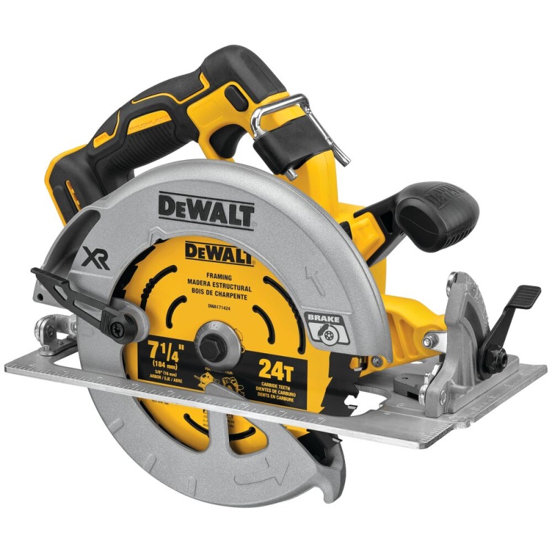 DeWALT DCS574B 20V MAX XR 7-1/4" Circular Saw w/Power Detect Tool Tech Bare Tool