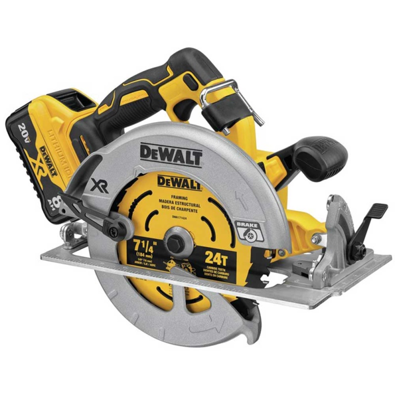 DeWALT DCS574W1 20V MAX XR Brushless Cordless Circular Saw w/ Power Detect Kit - Image 2