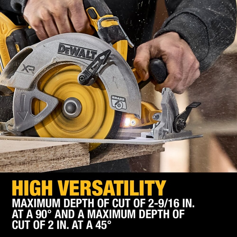 DeWalt DCS590B 20V MAX 7-1/4" Cordless Li-Ion Circular Saw - Bare Tool - Image 6