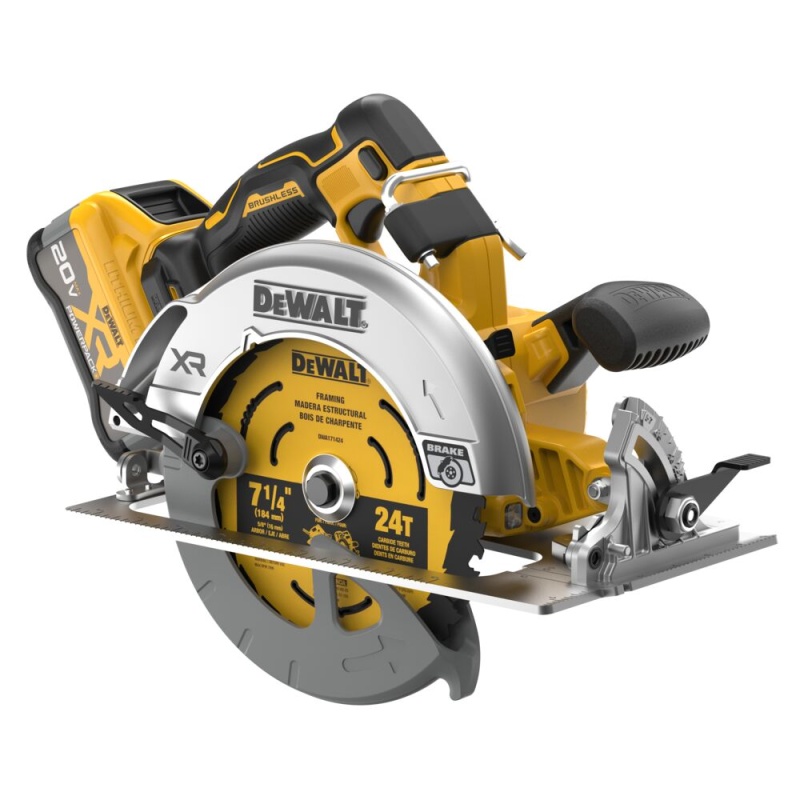 Dewalt DCS590WW1 20V 7-1/4" MAX XR Brushless Cordless Circular Saw Kit - Image 2