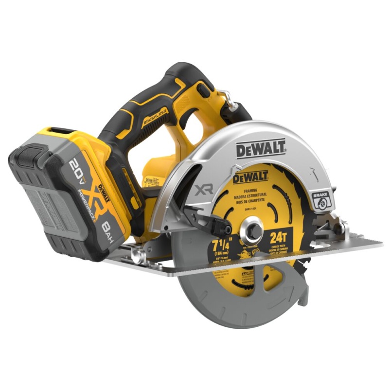 Dewalt DCS590WW1 20V 7-1/4" MAX XR Brushless Cordless Circular Saw Kit - Image 6