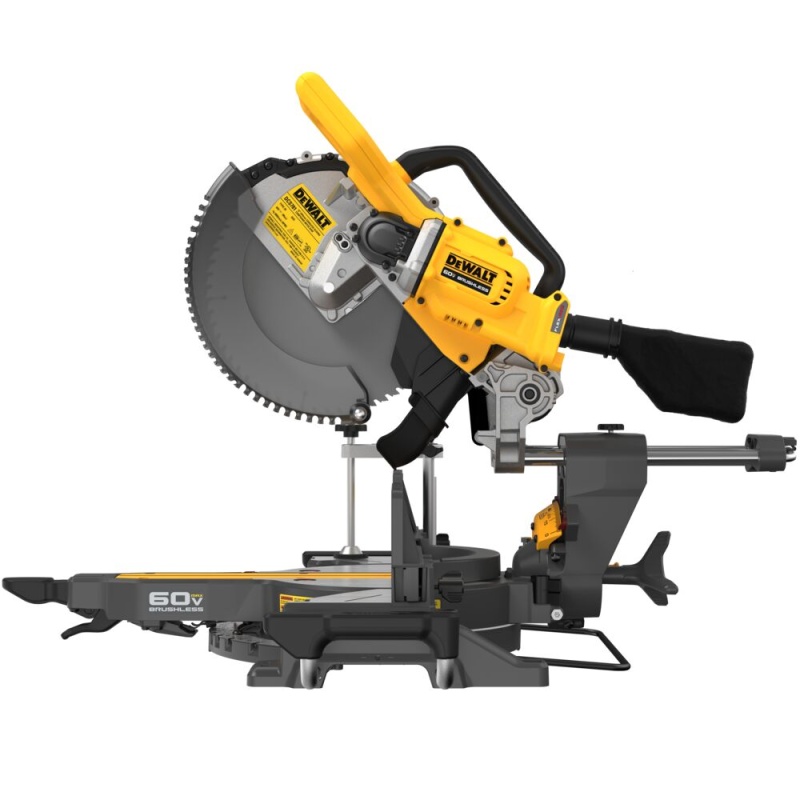 DeWalt DCS781B 60V 12" Cordless Double Bevel Sliding Miter Saw - Bare Tool - Image 8