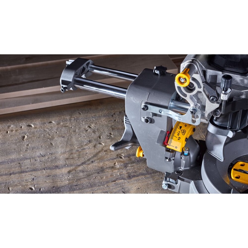 DeWALT DCS781X1 60V 12" MAX Brushless Li-Ion Double Bevel Sliding Miter Saw - Image 9