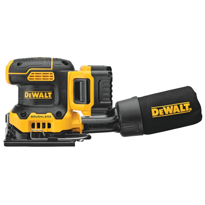 DeWALT DCW200P1 20V MAX XR 1/4" Cordless Sheet Sander Kit w/ 5.0 Battery - Image 2