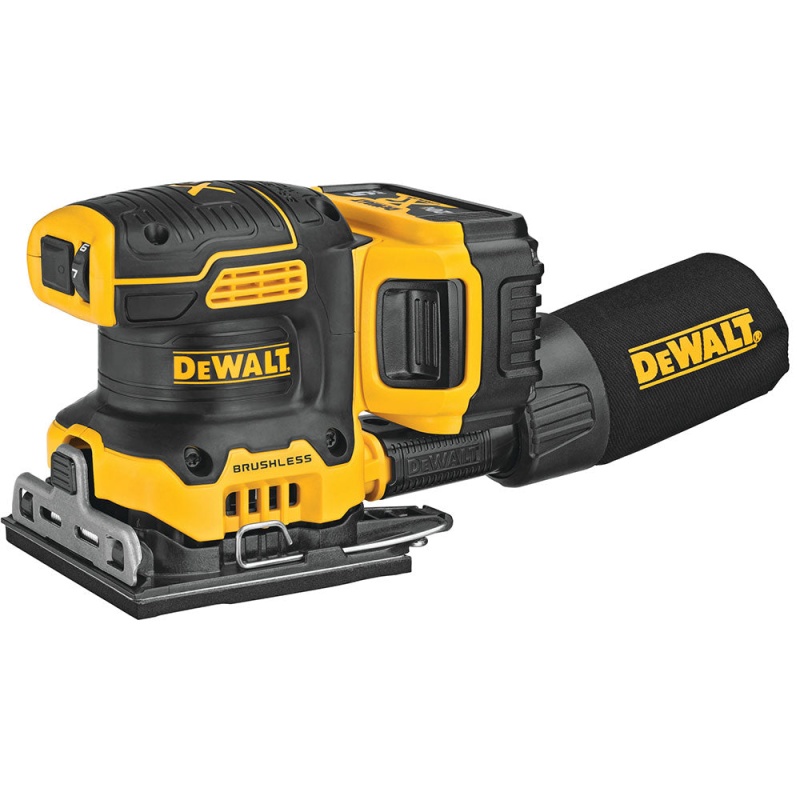 DeWALT DCW200P1 20V MAX XR 1/4" Cordless Sheet Sander Kit w/ 5.0 Battery - Image 3