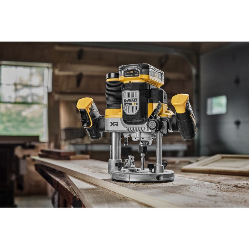 DeWalt DCW620B 20V MAX XR 2-1/4 HP Brushless Cordless Plunge Router - Bare Tool - Image 10