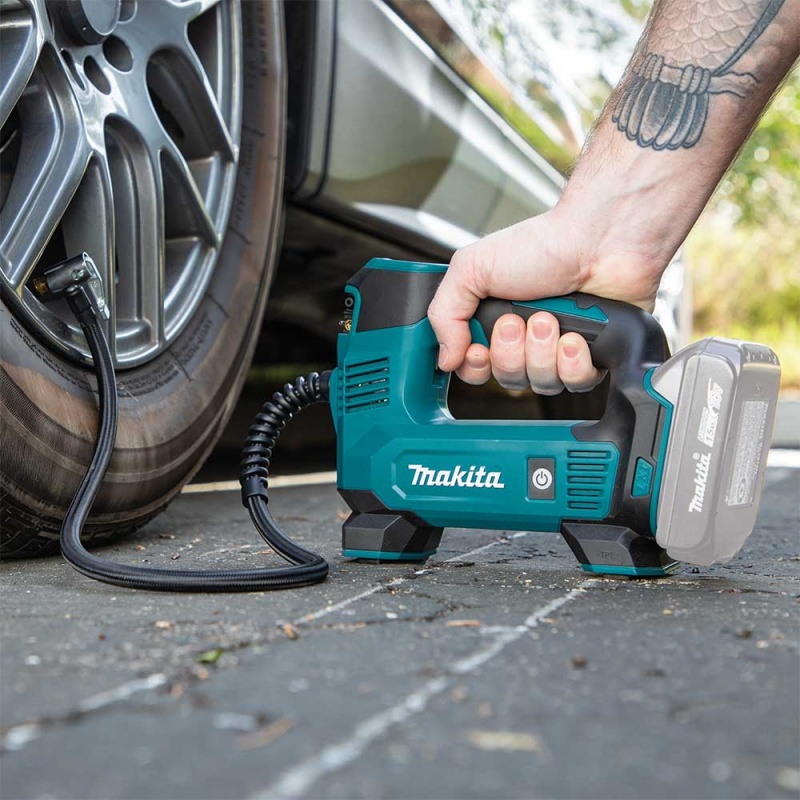 Makita DMP180ZX 18V LXT 120 PSI Lithium-Ion Cordless Inflator - Bare Tool - Image 5