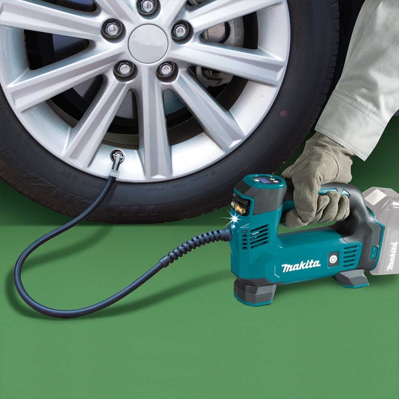 Makita DMP180ZX 18V LXT 120 PSI Lithium-Ion Cordless Inflator - Bare Tool - Image 8