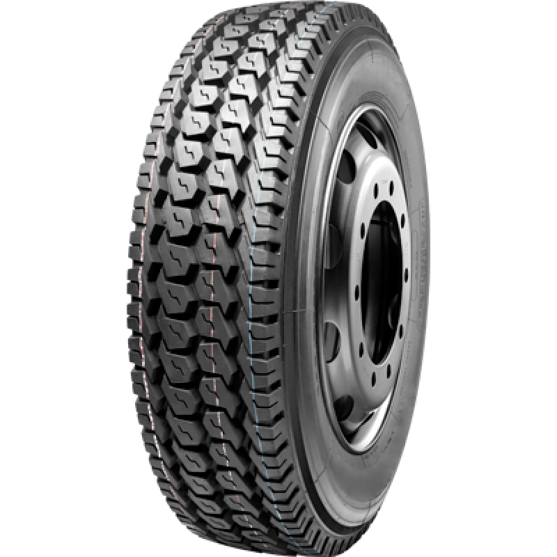 Tire 11R24.5 Atlas DRV-09E+ Drive Closed Shoulder 16 Ply Commercial Truck