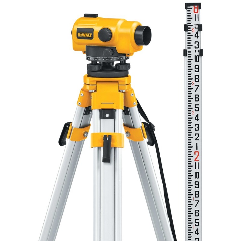 DeWALT DW096 13" 26x Magnefication Auto Optical Level Package - Image 2