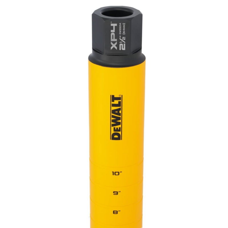 DeWALT DW55014 2-1/2" X 15" Cordless Diamond Core Bit w/ Recessed Grooves - Image 4