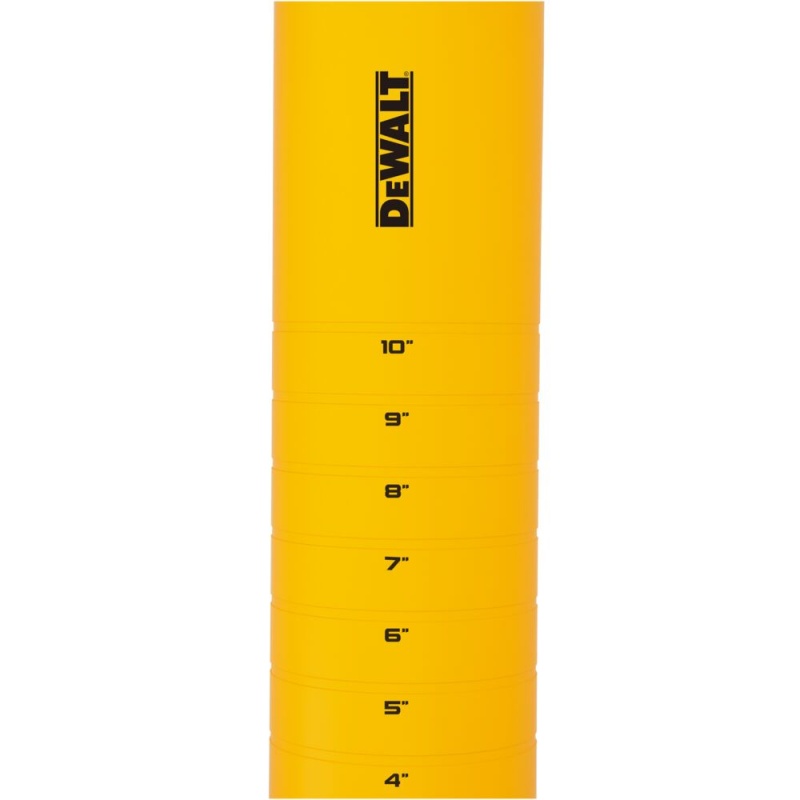 DeWALT DW55019 4" X 15" Cordless Diamond Core Bit w/ Recessed Grooves - Image 5