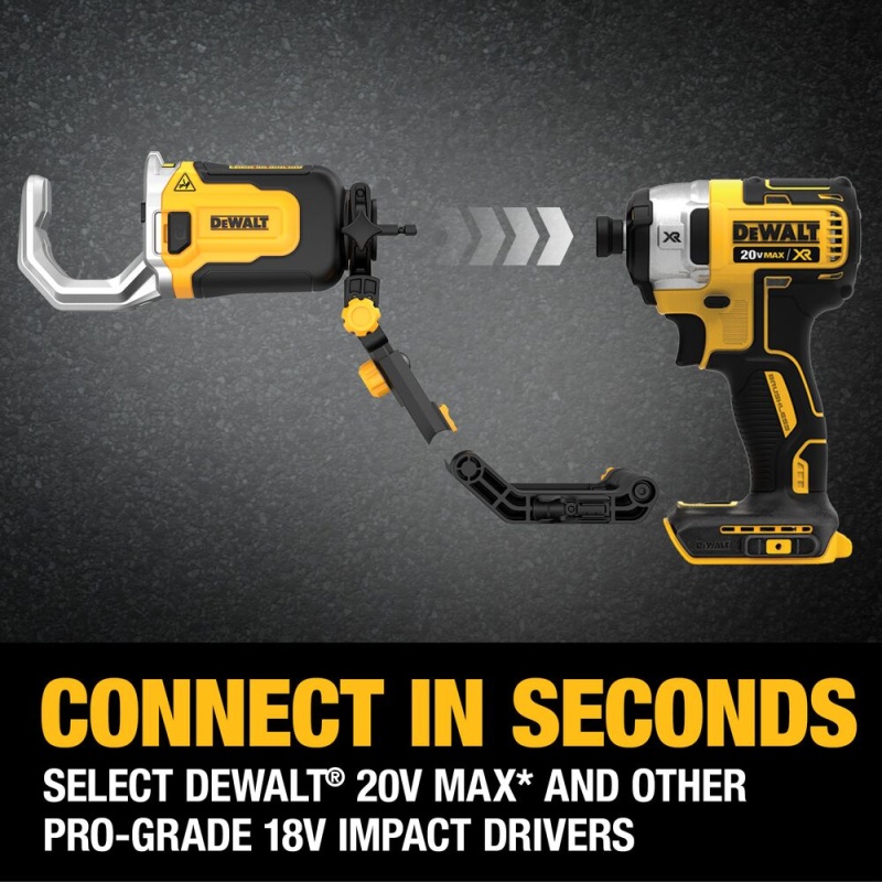 DeWALT DWAPVCIR IMPACT CONNECT PVC/PEX Pipe Cutter Attachment - Image 5