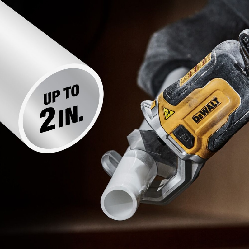 DeWALT DWAPVCIR IMPACT CONNECT PVC/PEX Pipe Cutter Attachment - Image 7