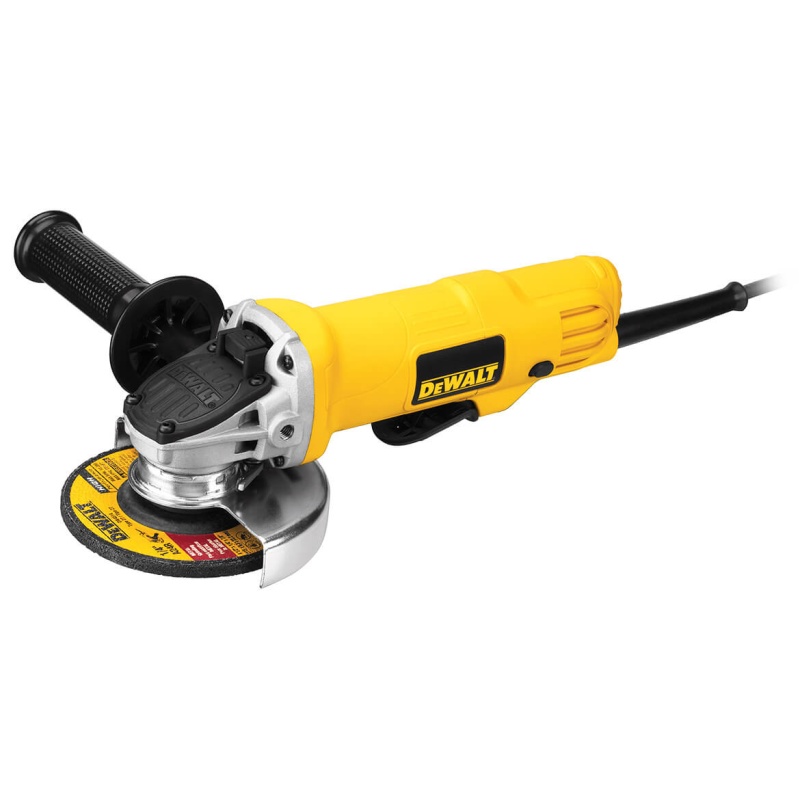 DeWALT DWE4012 7.5 Amp 4 1/2-in 12000 RPM Slim Paddle Small Angle Grinder - Image 3