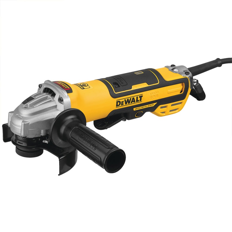 DeWALT DWE43214N 1800W 5" Brushless Paddle Switch Small Angle Grinder Kick Break - Image 4