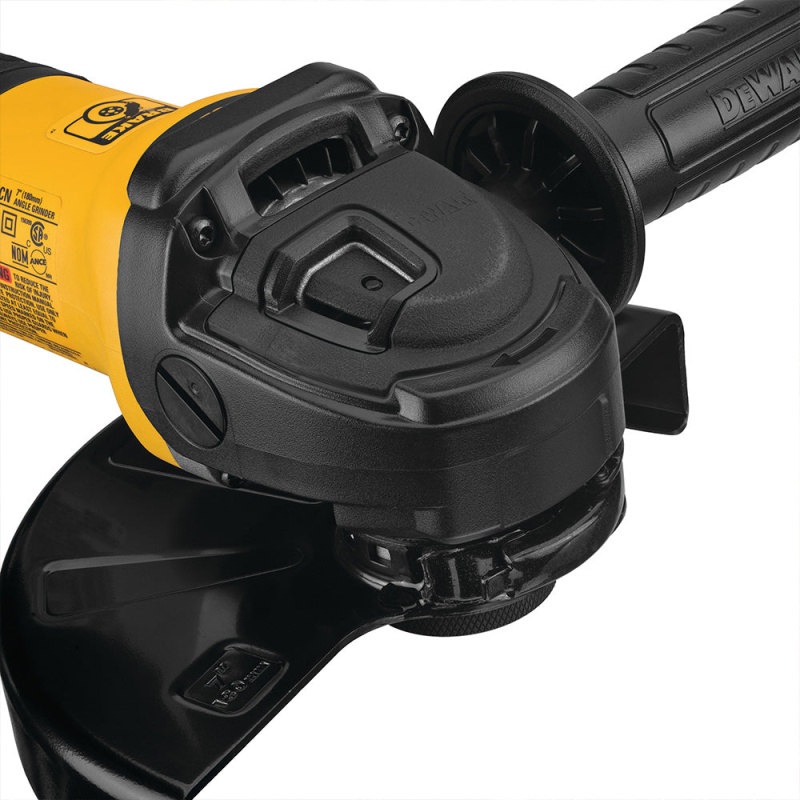 DeWALT DWE43840CN 1800W 7-Inch  Brushless Angle Grinder Rat Tail Kickback Break - Image 3