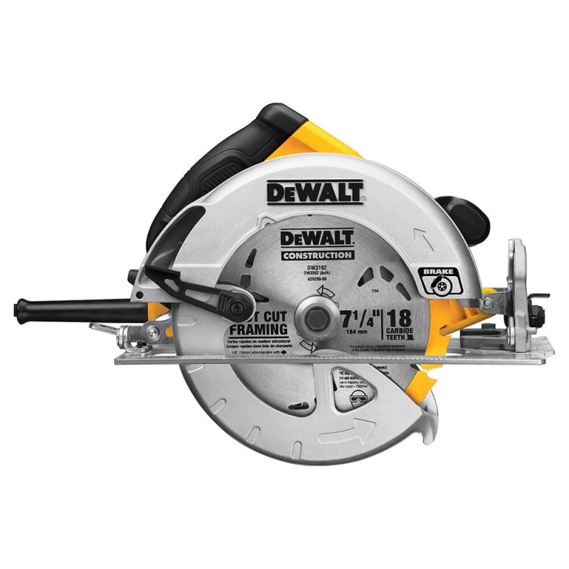 DeWALT DWE575SB 7-1/4-In Electric Next Gen Circular Saw Cutting Tool W/ Brake - Image 5