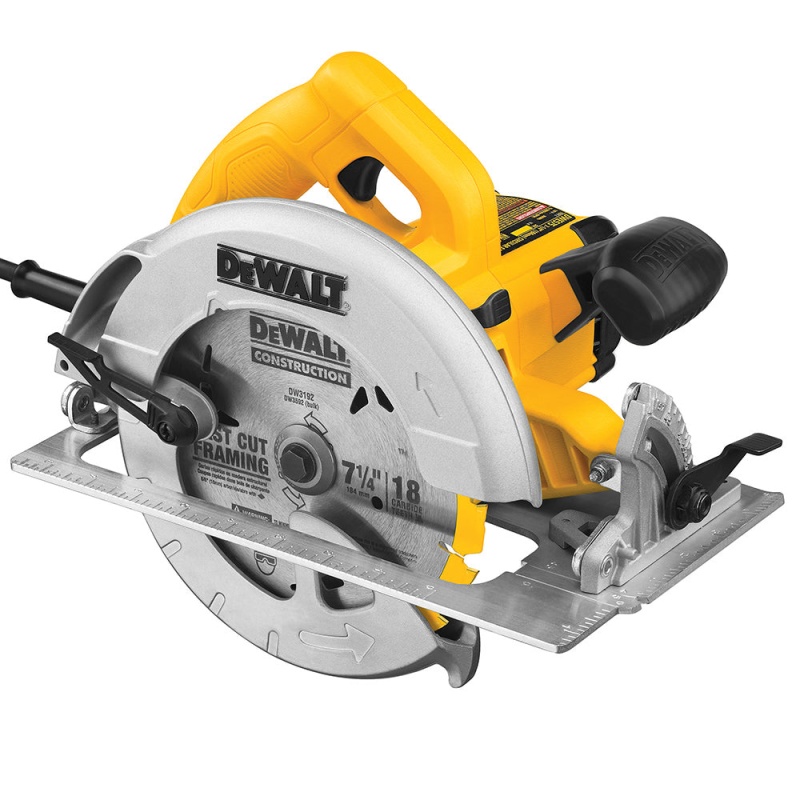 DeWALT DWE575 7-1/4-In Electric Next Gen Circular Saw Cutting Tool - Image 7