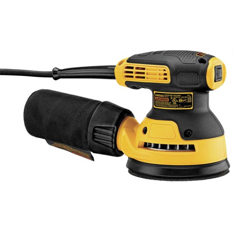 DeWALT DWE6423 3 Amp  5" Corded Compact Variable Speed Random Orbit Sander - Image 2