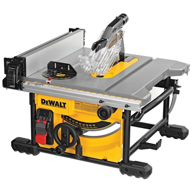 DeWALT DWE7485WS 15 Amp 8-1/4" Corded Compact Jobsite Table Saw w/ Table Stand - Image 4