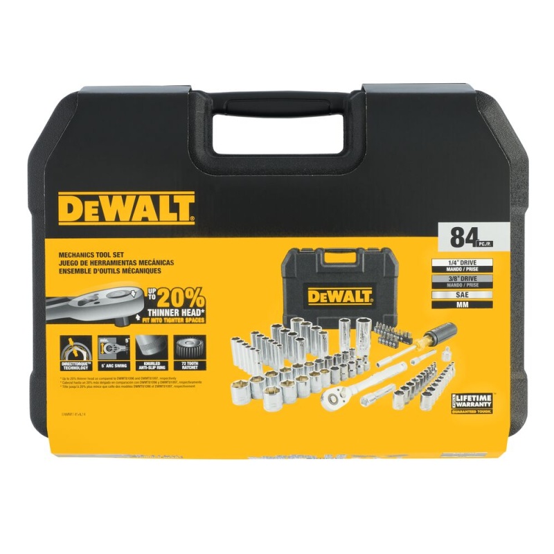 Dewalt DWMT45424 Mechanics Tool Set - 84 Pieces - Image 4