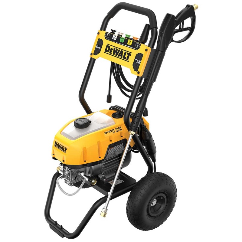 DeWALT DWPW2400 2400 PSI 1.1 GPM Cold Water Electric Pressure Washer w/ Nozzles - Image 2