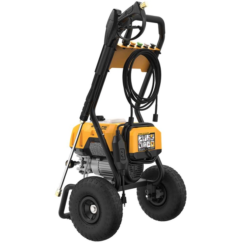 DeWALT DWPW2400 2400 PSI 1.1 GPM Cold Water Electric Pressure Washer w/ Nozzles - Image 4