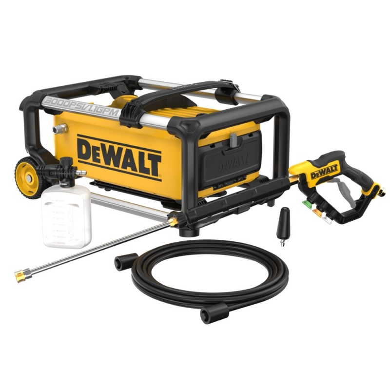 DeWALT DWPW3000 3000 MAX PSI 1.1 GPM 15 AMP Brushless Jobsite Pressure Washer