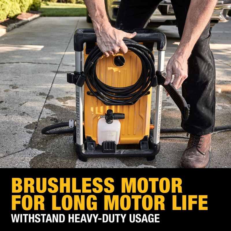 DeWALT DWPW3000 3000 MAX PSI 1.1 GPM 15 AMP Brushless Jobsite Pressure Washer - Image 4