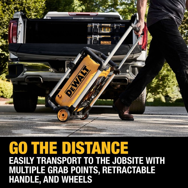 DeWALT DWPW3000 3000 MAX PSI 1.1 GPM 15 AMP Brushless Jobsite Pressure Washer - Image 6