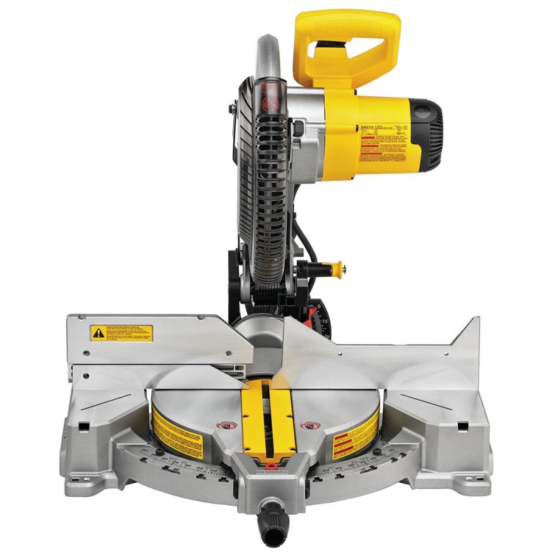 DeWALT DWS715 120V 12 Inch 15 Amp Electric Single Bevel Compound Miter Saw - Image 5