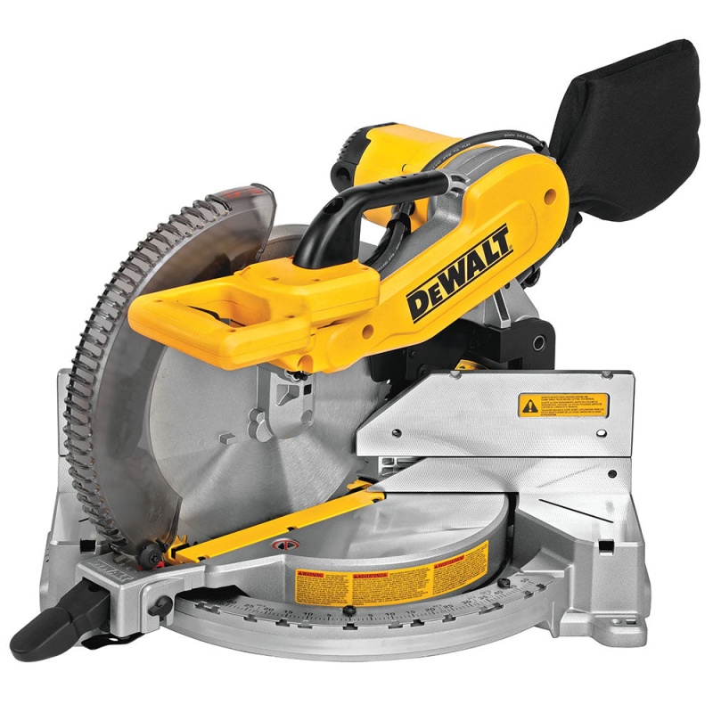 DeWALT DWS716 15-Amp 12" Corded Electric Double Bevel Compound Miter Saw - Image 3