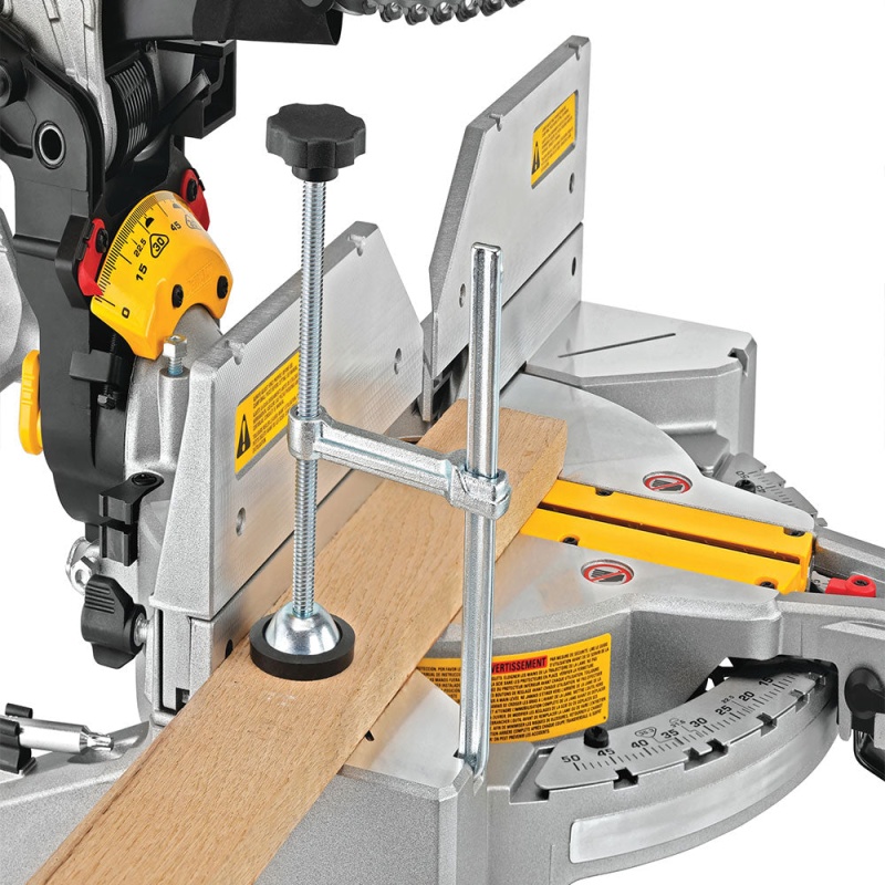 DeWALT DWS716 15-Amp 12" Corded Electric Double Bevel Compound Miter Saw - Image 8